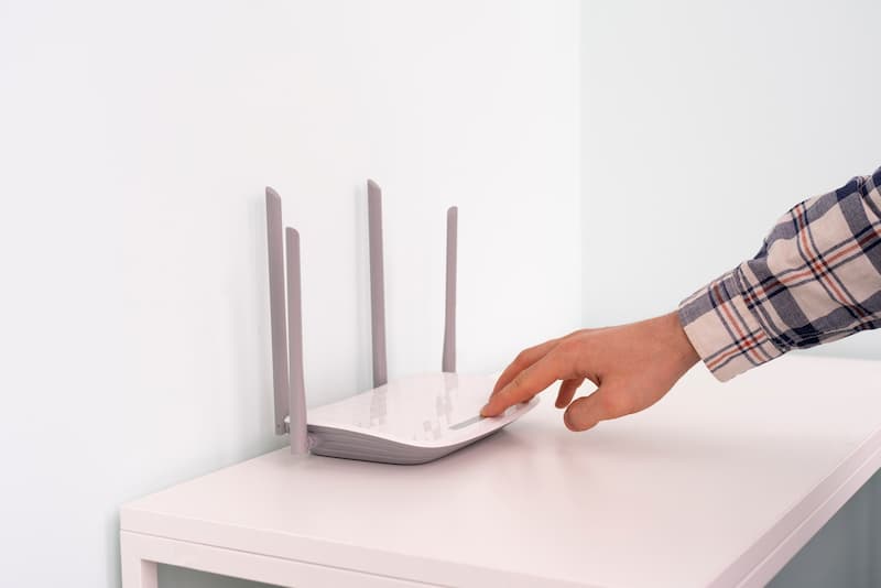 router de calidad con 4 antenas para una buena cobertura