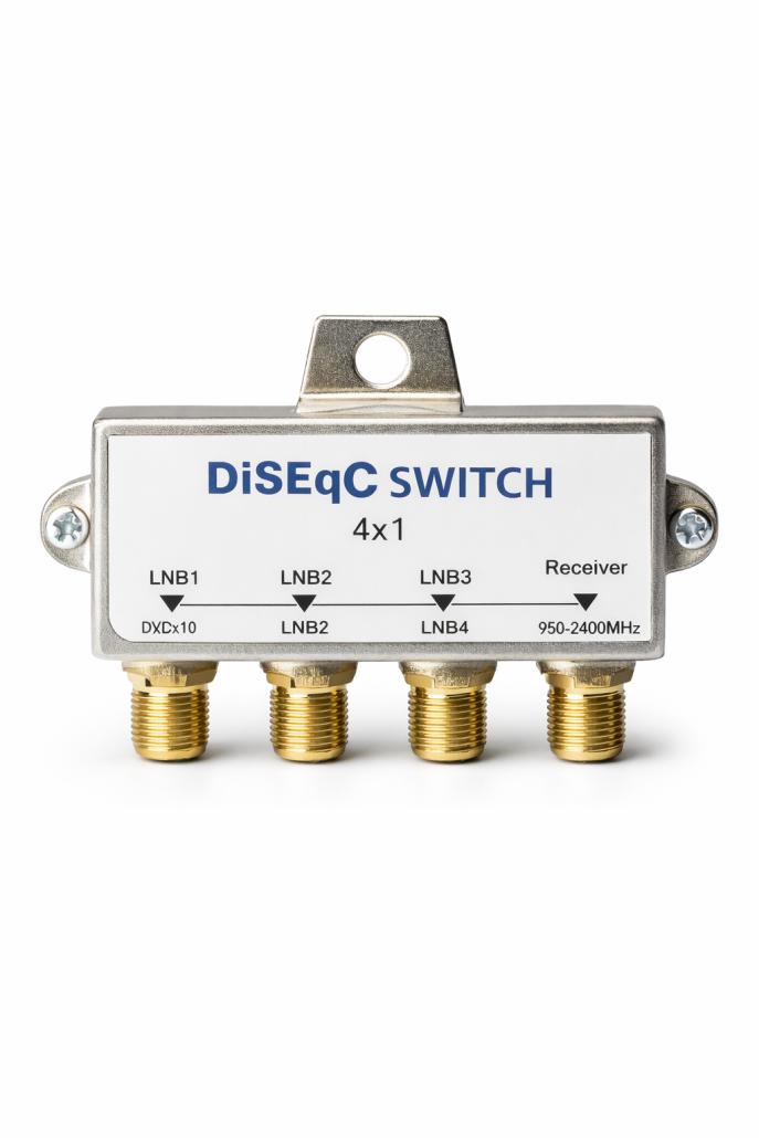 swaitch diseqc para televisión