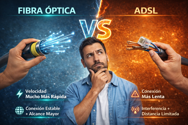 fibra vs ADSL salamanca