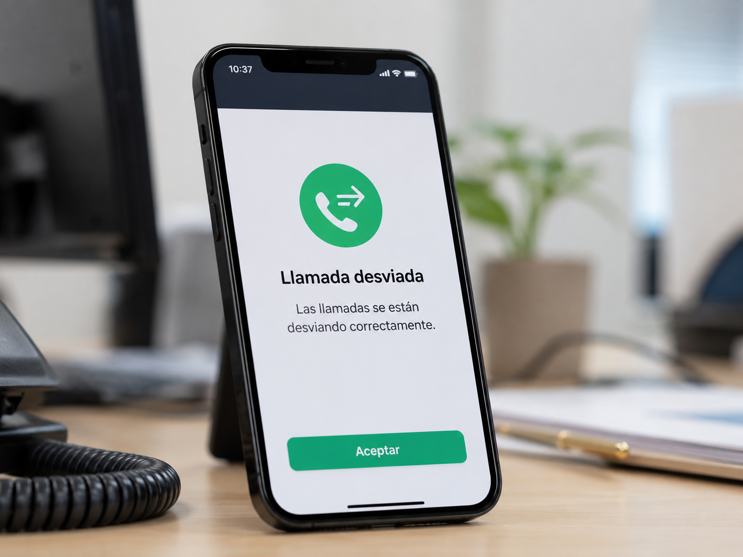 devios de llamadas en empresas